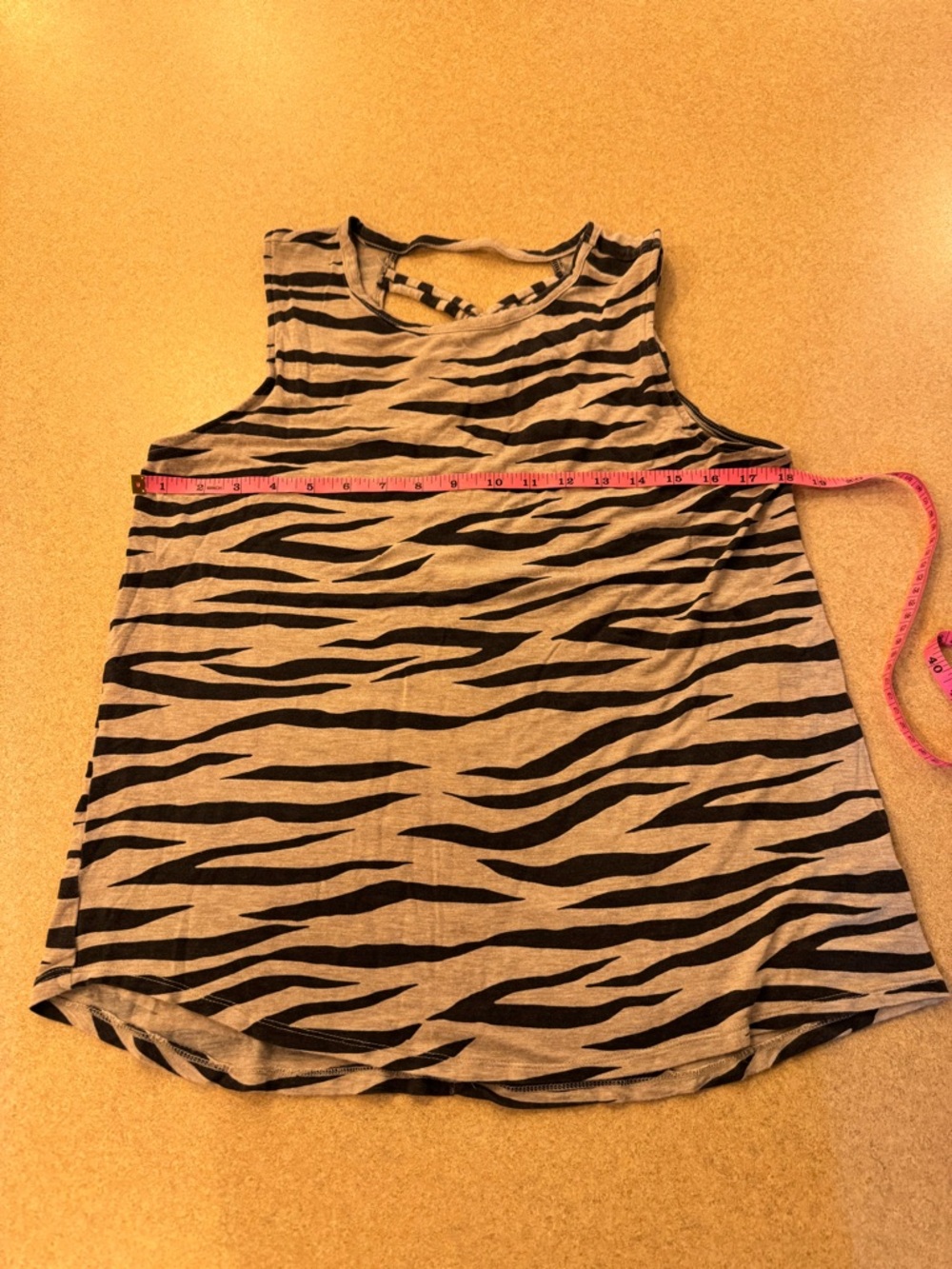 Maurices Brown and Black leopard print Tank Top